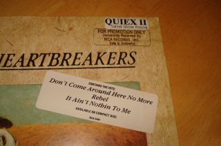 Tom Petty & Heartbreakers Southern Accents 1985 Promo Only Quiex II MCA LP 3