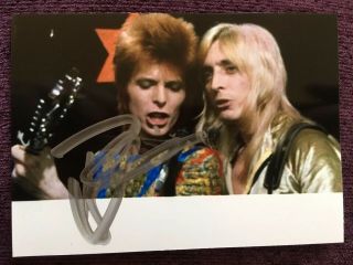 David Bowie Hand Signed Photo Autograph