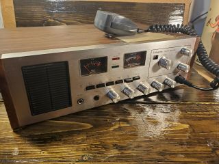 Vintage Lafayette Telsat Ssb - 100 Cb Radio Base Station