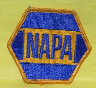 Vtg,  Taken From A Hat - Napa Auto Parts Store Advertising Patch
