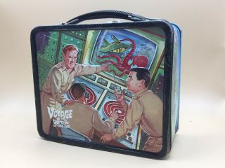 Vintage 1967 " Voyage To The Bottom Of The Sea " Metal Lunchbox Aladdin Ind