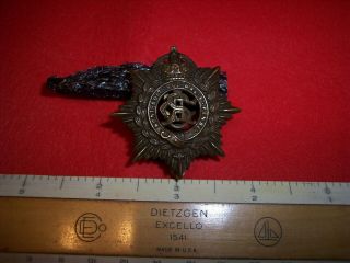 Wwi British " Army Service Corps Asc " Cap Badge