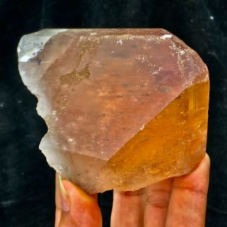 580 Gram Top Class Damage Terminated Brown Topaz Crystal