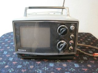 Vintage Sony Trinitron Tv Model Kv - 5100.  Rare Model.  Color Tv.