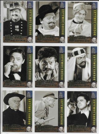 Rittenhouse Wild Wild West Master Of Disguise Set M1 - M9 Complete Season One 2000