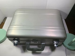 Vintage Halliburton Zero Aluminum Hard - Sided Hardcase Suitcase Equipment