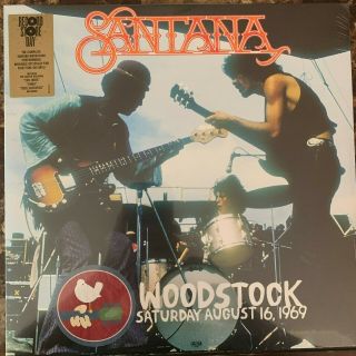 Santana - Woodstock Saturday August 16,  1969 - Rsd European 2017 Factory