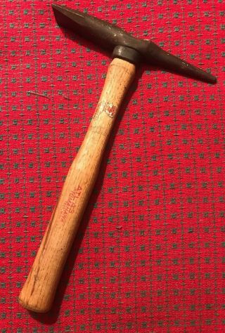 Vintage Atlas Tomahawk Troy Mich Usa Welding Chipping Chisel Hammer Tool