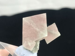 Rare Pink Octahedron Fluorite from Inner Mongolia 3