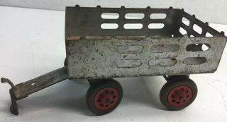 Vintage Marx,  Mar Toys Wagon With Sides.