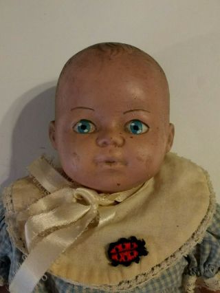 Vintage Martha Chase Baby Play Doll 14 