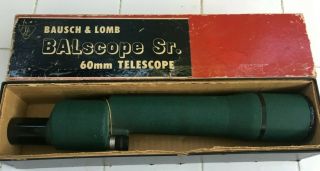 Bausch & Lomb Balscope Sr.  Vintage Spotting Scope