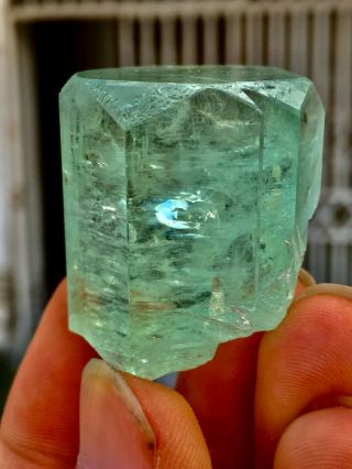 Wow 162 C.  T Top Quality Terminated Green Beryl Aquamarine Crystal