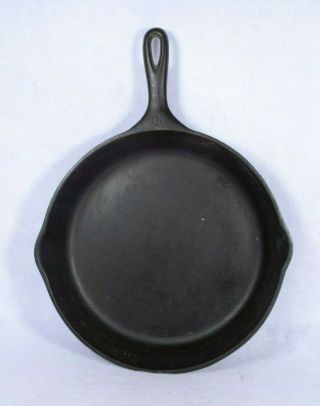 Vintage Wagner Ware No 10 1060 H Cast Iron Skillet As Found