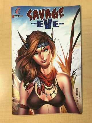 Savage Eve 4 Mike Debalfo Naughty Variant Cover Counterpoint Kickstarter