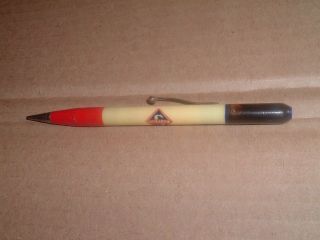 Vintage Skelly Oil Mechanical Pencil Float Advertising Henry Reh Canada Kansas