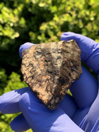Meteorite NWA,  Unclassified 56.  09 Grams,  Regmaglypted Individual 2