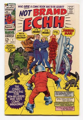 Not Brand Echh 1 (1967) Fn 6.  0,  1st Marvel Parody Book 1st App.  Forbush Man