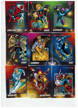 1992 Marvel Universe Complete 200 Card Set 2020
