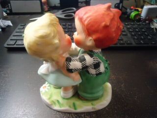 Goebel Redhead Charlot Byi Boy And Girl Kissing?