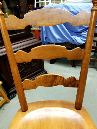 Tell City Andover Maple Side Chair,  Near a Perfect 10 3