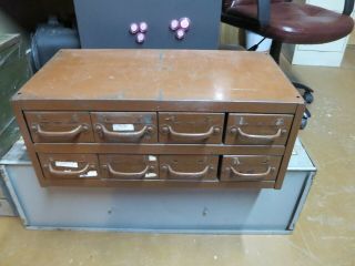 8 Drawer Metal Cabinet Vintage Metar Industrial Cabinet 8 Drawers Lyon Anderson