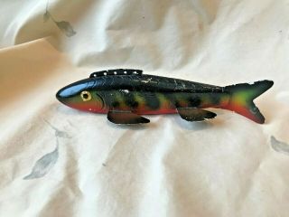 Larry Lange Minnesota Folk Art Fish Decoy