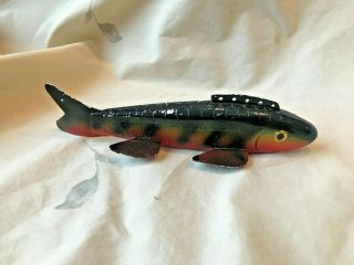 Larry Lange Minnesota Folk Art Fish Decoy 2