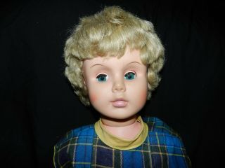 Vintage Uneeda Doll 35 Inch Tall In The Style Of " Patty Playpal "