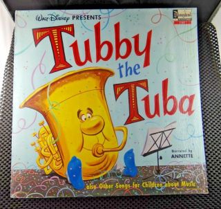 Walt Disney Presents The Musical Story Of Tubby The Tuba (disneyland ‎– 1287)