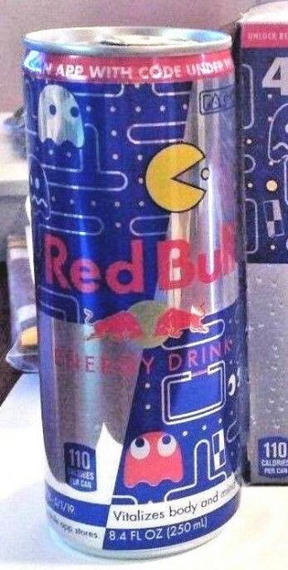 Red Bull Energy Drink Pac Man Edition Single Full Can (8.  4 Fl Oz) Unlock Code