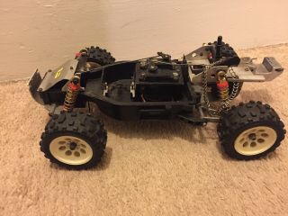 Vintage 1:10 Kyosho Chain Driven 4wd Buggy Chassis Roller