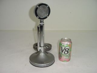 Vintage Astatic D - 104 D104 Lollipop Ham Cb Tube Radio Microphone W/ G Base