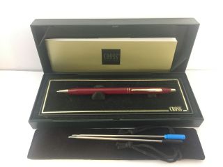 Cross Vintage Classic Century Maroon Pen With 2 Rings Looks