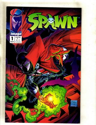 Spawn 1 Nm Image Comic Book Todd Mcfarlane 1st Appearance Key Issue J383