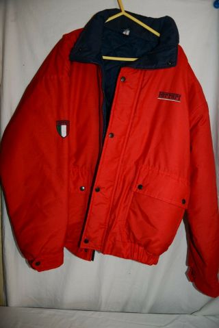 Ferrari Padded Jacket,  L,  Vintage Formula 1 Merchandise,  Coat,  Motor Racing F1