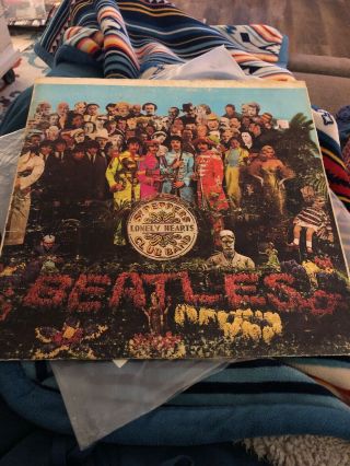 The Beetles “sgt Peppers Lonely Hearts Club Band” Lp 1967