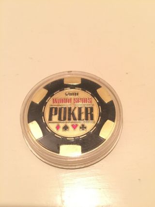 2010 Wsop World Series Of Poker Ontilt Card Guard/protector In Case