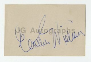 Esther Williams - Olympic Swimmer & Film Actress - Authentic Autograph