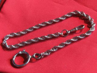 Orig.  Old German Pocket Watch Chain Long