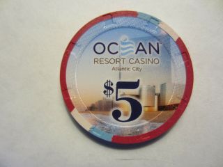 $5 Atlantic City - Ocean Resort Casino - 1st Anniversary -