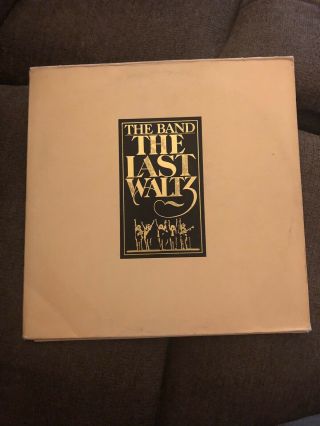 The Band The Last Waltz 3 Lp Set Vinyl 1978