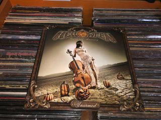 Helloween Unarmed Best Of 25th Anniversary 2010 Vinyl Lp Iron Maiden Iced Earth