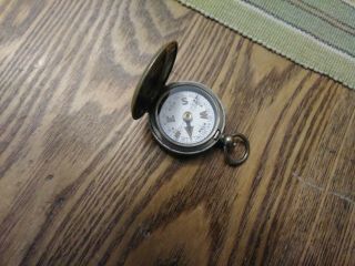 Antique Ww1 Terrasse W Co Vi 66800 1918 Military Compass Pocket Style