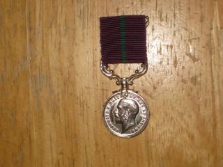 George V British Medal Miniature Zealand Meritorious Service Medal Msm