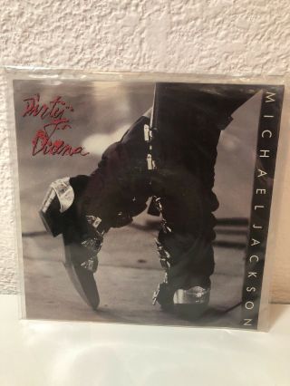 Michael Jackson - Dirty Diana - Maxi Single 7 " Lp Vinyl Record Disc 45