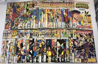 Guardians Of The Galaxy 1 - 62 Plus Annual 1 - 4 (jun 1990,  Marvel)