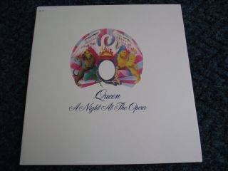 Queen - A Night at the Opera - 1978 white vinyl LP in 2