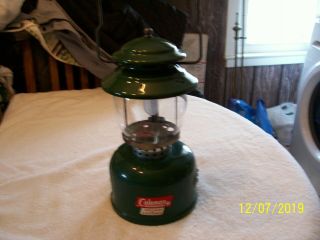 1966 Coleman 5120 Lp Gas Lantern Lamp Propane Fuel W Globe Made In Kansas Usa
