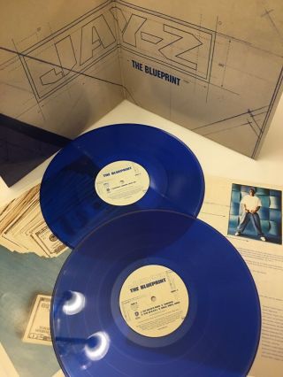 Blueprint By Jay - Z (vinyl,  2001,  2 Vinyls)